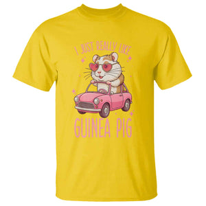 I Just Really Like Guinea Pigs T Shirt Pet Lover Gift For Girl TS12 Daisy Print Your Wear
