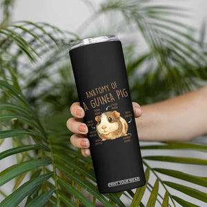 Anatomy Of A Guinea Pig Skinny Tumbler Funny Cavy Lover Animal Anatomy Gift TS12 Print Your Wear