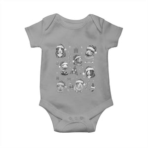 Christmas Guinea Pigs Baby Onesie Funny Cavy Lover Holiday Gift TS12 Sport Gray Print Your Wear