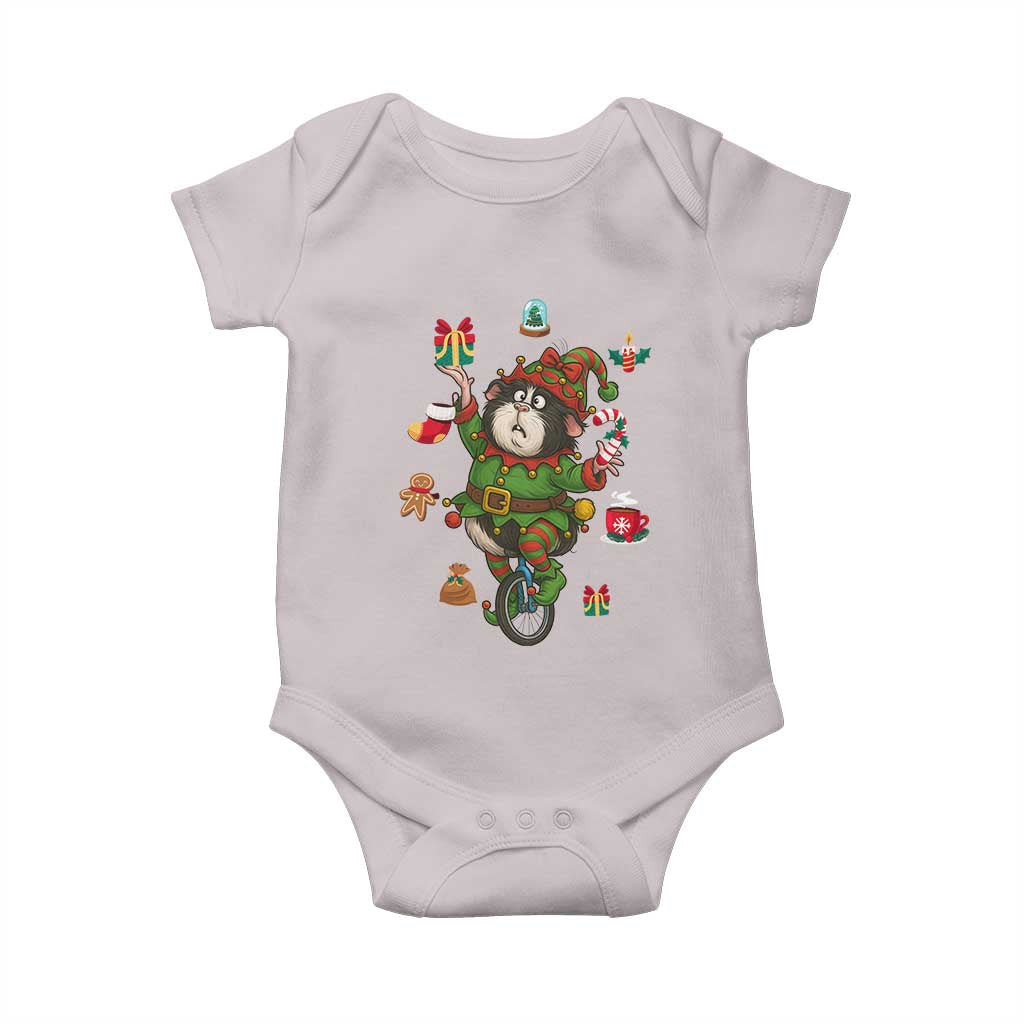 Guinea Pig Master Juggler Baby Onesie Funny Christmas Cavy Lover Gift TS12 Ice Gray Print Your Wear