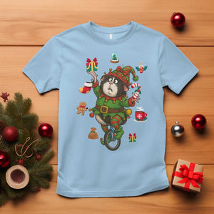 Guinea Pig Master Juggler T Shirt Funny Christmas Cavy Lover Gift TS12 Light Blue Print Your Wear