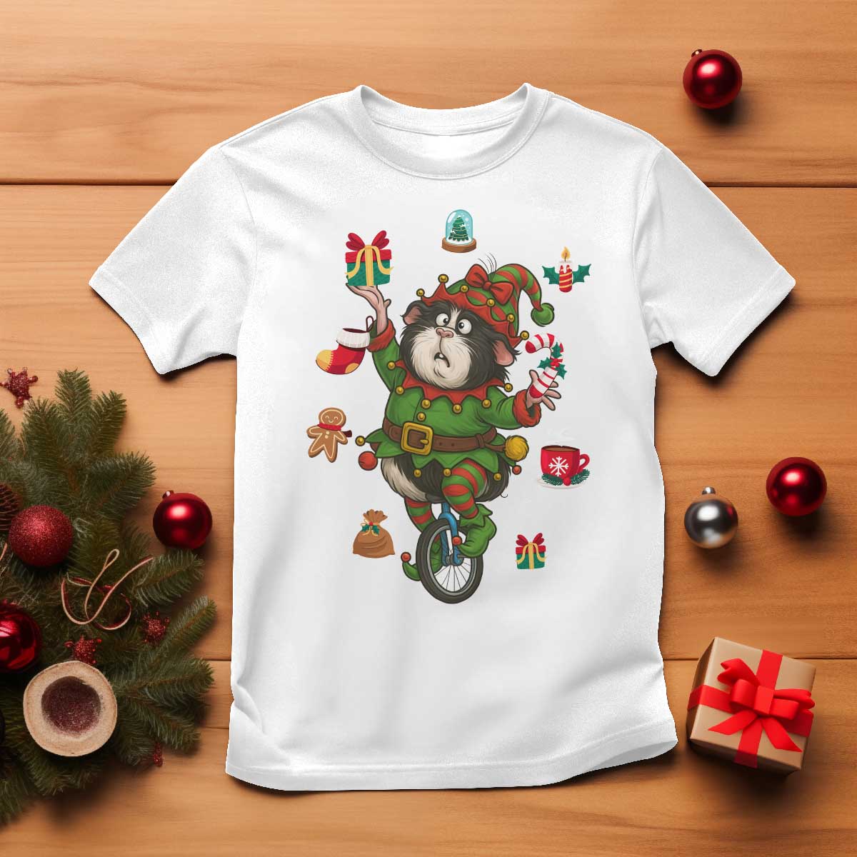 Guinea Pig Master Juggler T Shirt Funny Christmas Cavy Lover Gift - Print Your Wear