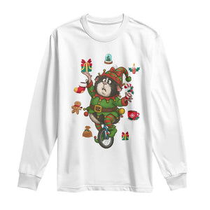 Guinea Pig Master Juggler Long Sleeve Shirt Funny Christmas Cavy Lover Gift - Print Your Wear