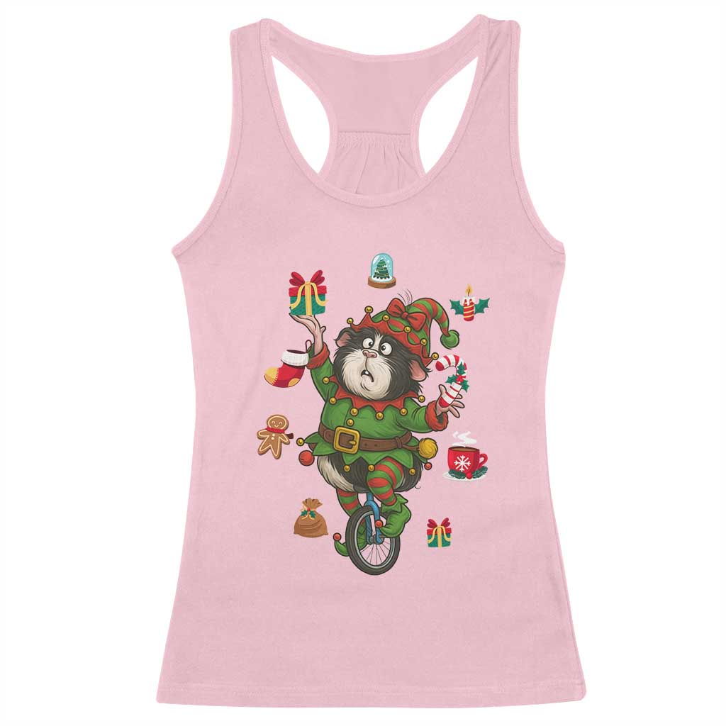 Guinea Pig Master Juggler Racerback Tank Top Funny Christmas Cavy Lover Gift TS12 Light Pink Print Your Wear