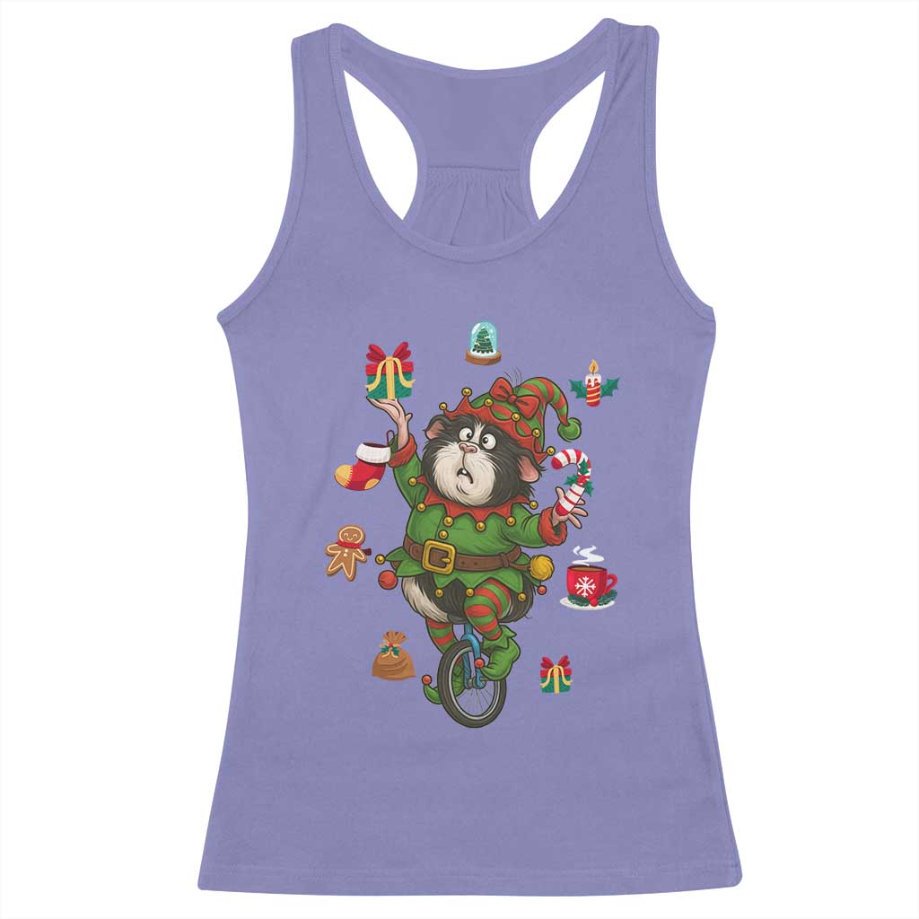 Guinea Pig Master Juggler Racerback Tank Top Funny Christmas Cavy Lover Gift TS12 Violet Print Your Wear