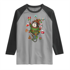 Guinea Pig Master Juggler Raglan Shirt Funny Christmas Cavy Lover Gift TS12 Sport Gray Black Print Your Wear