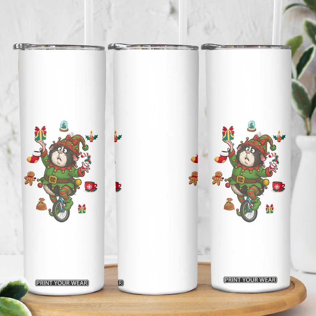 Guinea Pig Master Juggler Skinny Tumbler Funny Christmas Cavy Lover Gift - Print Your Wear