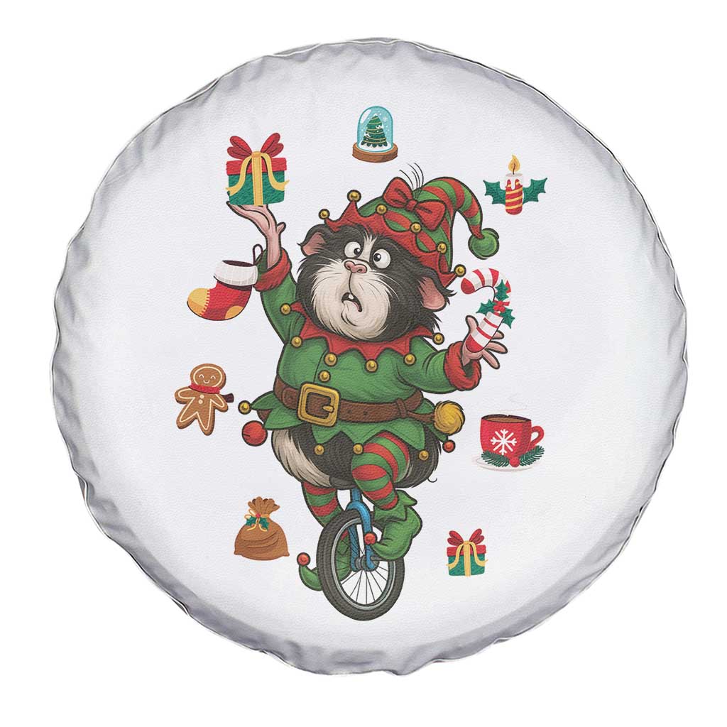 Guinea Pig Master Juggler Spare Tire Cover Funny Christmas Cavy Lover Gift TS12 Print Your Wear