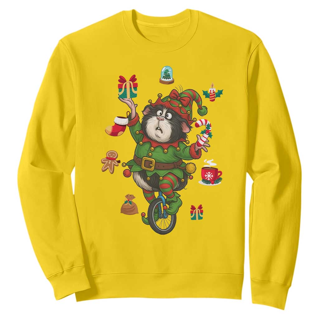 Guinea Pig Master Juggler Sweatshirt Funny Christmas Cavy Lover Gift - Print Your Wear