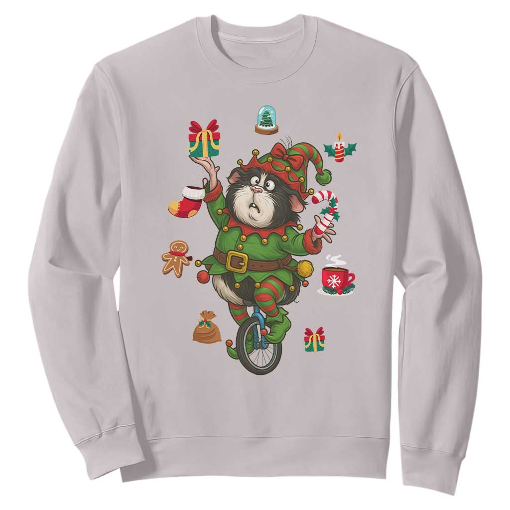 Guinea Pig Master Juggler Sweatshirt Funny Christmas Cavy Lover Gift - Print Your Wear