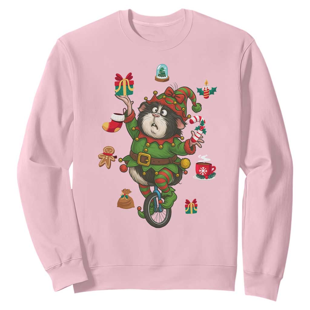 Guinea Pig Master Juggler Sweatshirt Funny Christmas Cavy Lover Gift - Print Your Wear