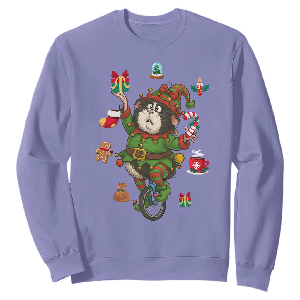 Guinea Pig Master Juggler Sweatshirt Funny Christmas Cavy Lover Gift - Print Your Wear
