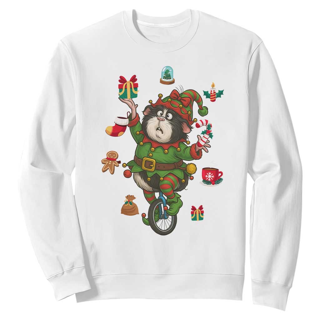 Guinea Pig Master Juggler Sweatshirt Funny Christmas Cavy Lover Gift - Print Your Wear