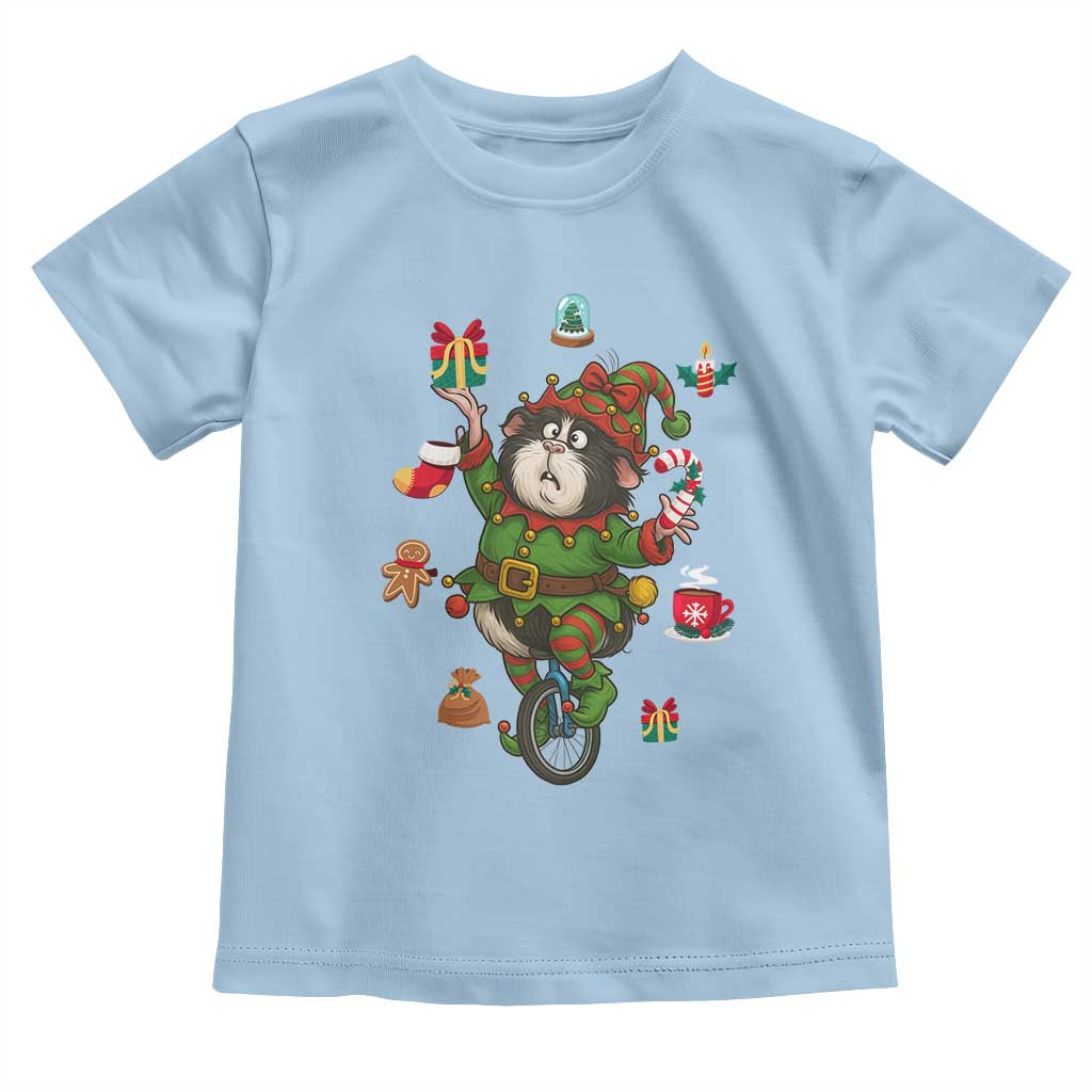 Guinea Pig Master Juggler Toddler T Shirt Funny Christmas Cavy Lover Gift TS12 Light Blue Print Your Wear