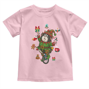 Guinea Pig Master Juggler Toddler T Shirt Funny Christmas Cavy Lover Gift TS12 Light Pink Print Your Wear