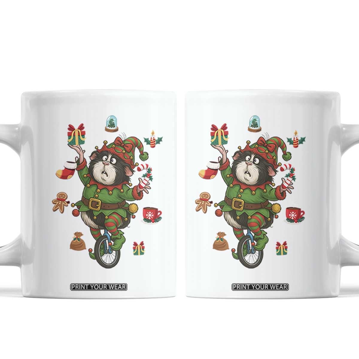 Guinea Pig Master Juggler Coffee Mug Funny Christmas Cavy Lover Gift - Print Your Wear