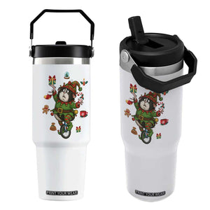 Guinea Pig Master Juggler Flip Straw Tumbler Funny Christmas Cavy Lover Gift TS12 One Size: 30 oz White Print Your Wear