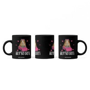 Funny Guinea Pig Lover Gift Coffee Mug The Horrors Persist But So Do I TS12 Print Your Wear