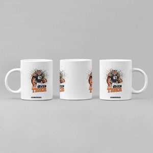 Six Seven Meme Tiger Football Coffee Mug Funny Gen Z Alpha Gift TS12 Print Your Wear