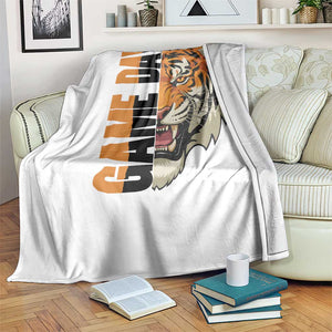 Tiger Football Lover Throw Blanket Game Day Fan Lifestyle TS12 Print Your Wear