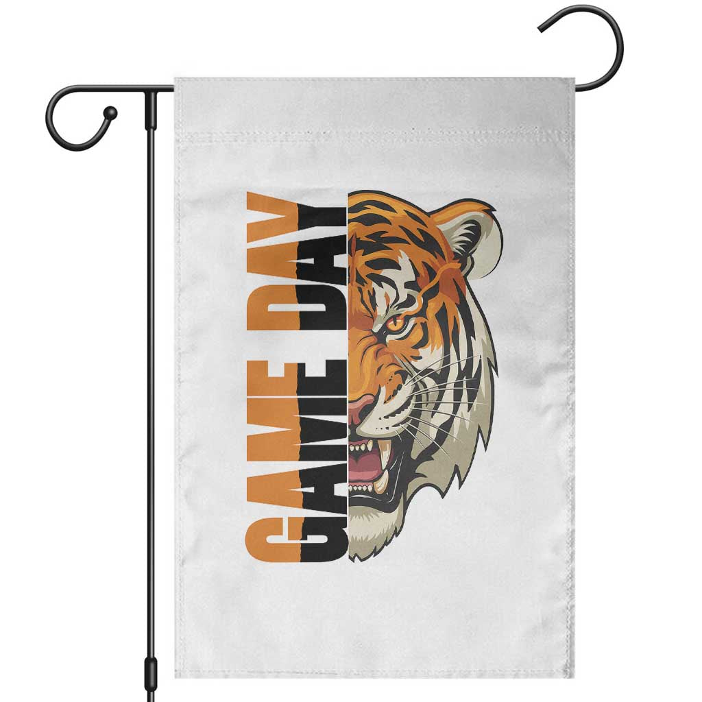 Tiger Football Lover Garden Flag Game Day Fan Lifestyle TS12 White Print Your Wear