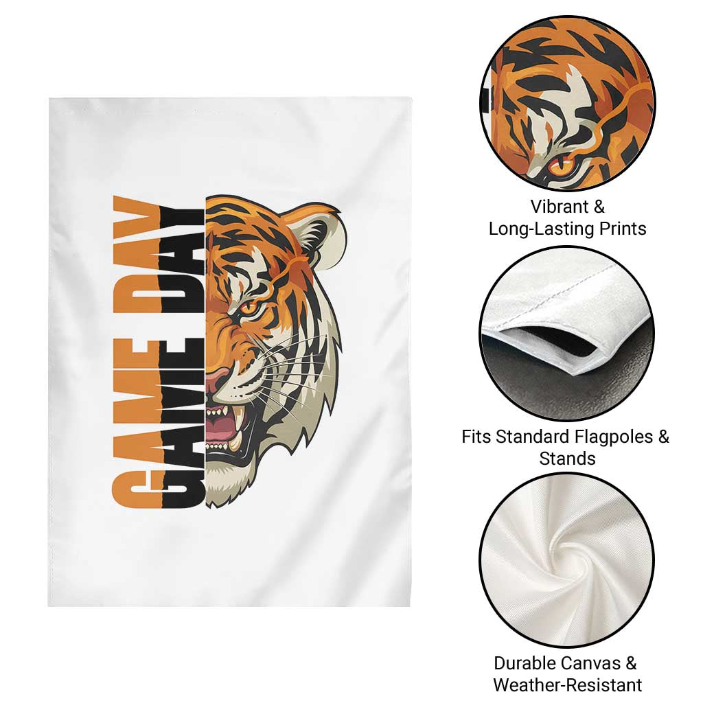 Tiger Football Lover Garden Flag Game Day Fan Lifestyle TS12 Print Your Wear