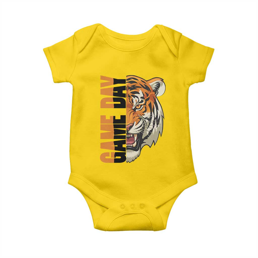 Tiger Football Lover Baby Onesie Game Day Fan Lifestyle TS12 Daisy Print Your Wear