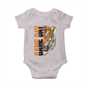 Tiger Football Lover Baby Onesie Game Day Fan Lifestyle TS12 Ice Gray Print Your Wear