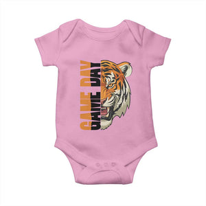 Tiger Football Lover Baby Onesie Game Day Fan Lifestyle TS12 Light Pink Print Your Wear