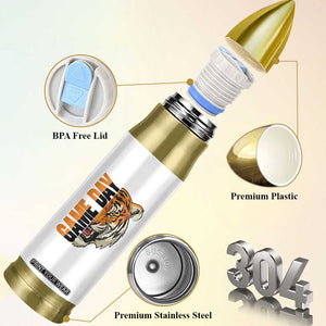 Tiger Football Lover Bullet Tumbler Game Day Fan Lifestyle TS12 Print Your Wear