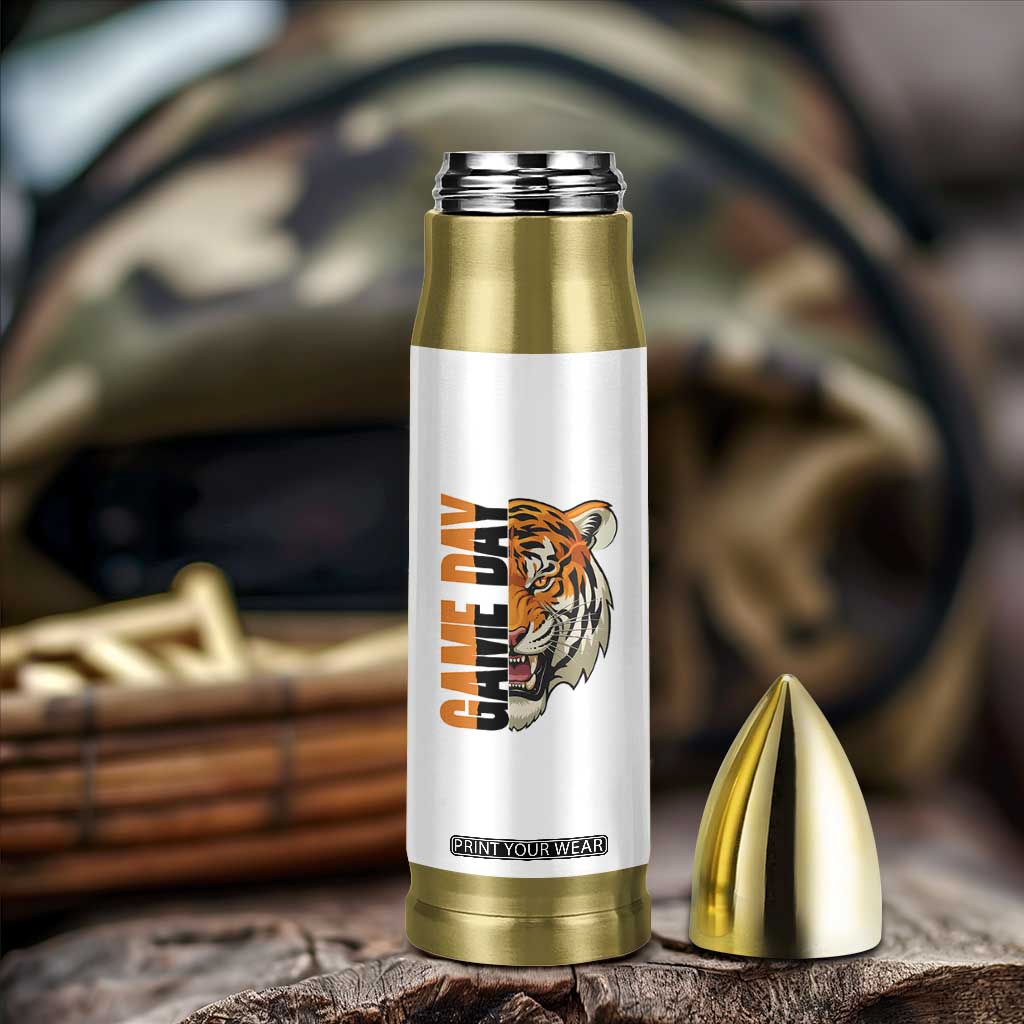 Tiger Football Lover Bullet Tumbler Game Day Fan Lifestyle TS12 Print Your Wear