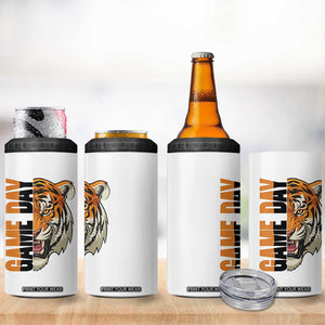 Tiger Football Lover 4 in 1 Can Cooler Tumbler Game Day Fan Lifestyle TS12 Print Your Wear