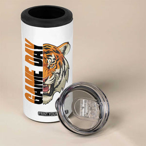 Tiger Football Lover 4 in 1 Can Cooler Tumbler Game Day Fan Lifestyle TS12 Print Your Wear