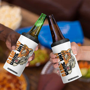 Tiger Football Lover 4 in 1 Can Cooler Tumbler Game Day Fan Lifestyle TS12 Print Your Wear