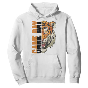 Tiger Football Lover Hoodie Game Day Fan Lifestyle TS12 White Print Your Wear