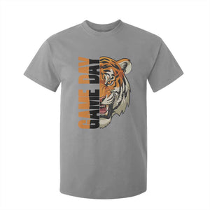 Tiger Football Lover T Shirt For Kid Game Day Fan Lifestyle TS12 Sport Gray Print Your Wear