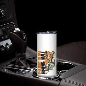 Tiger Football Lover Skinny Tumbler Game Day Fan Lifestyle TS12 Print Your Wear