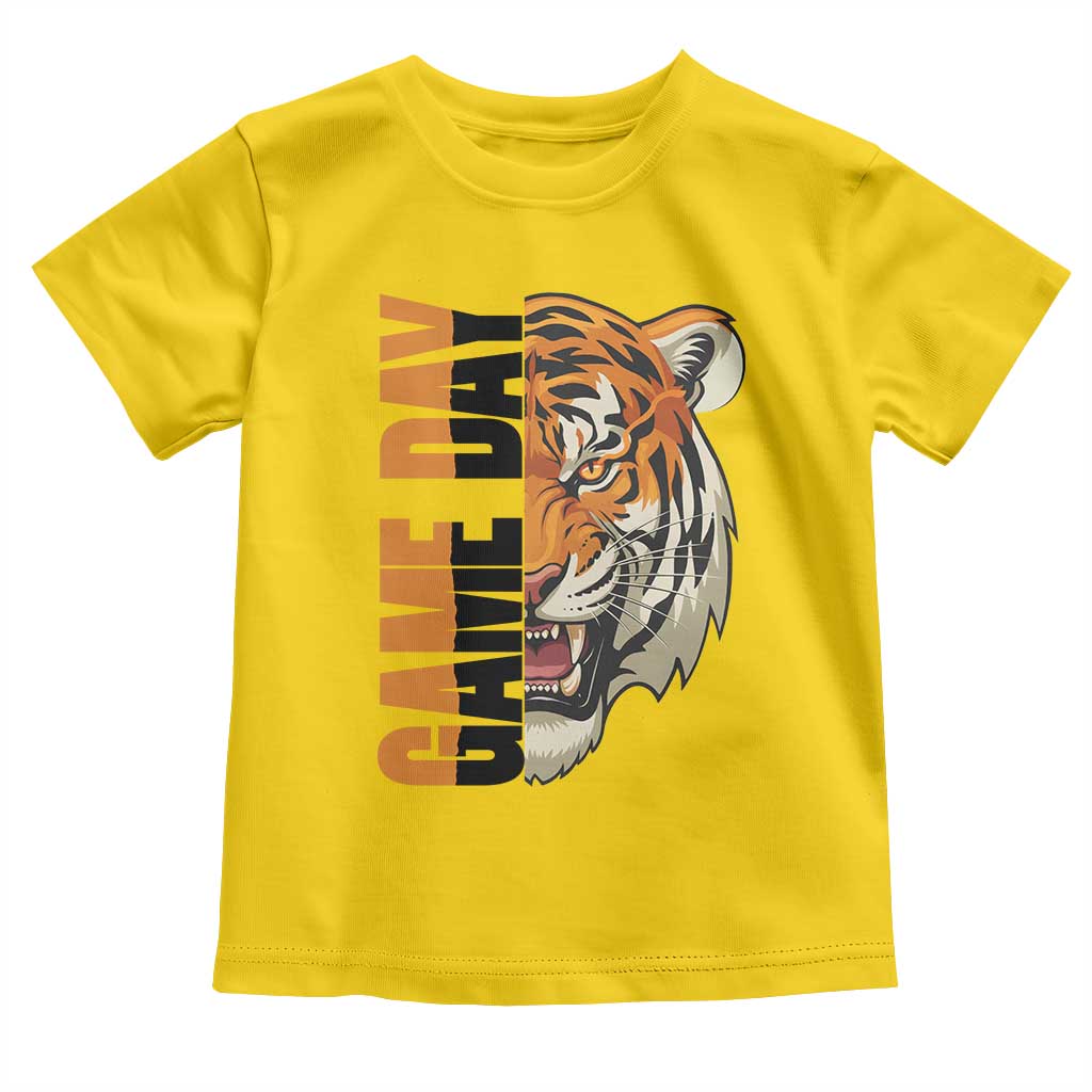 Tiger Football Lover Toddler T Shirt Game Day Fan Lifestyle TS12 Daisy Print Your Wear
