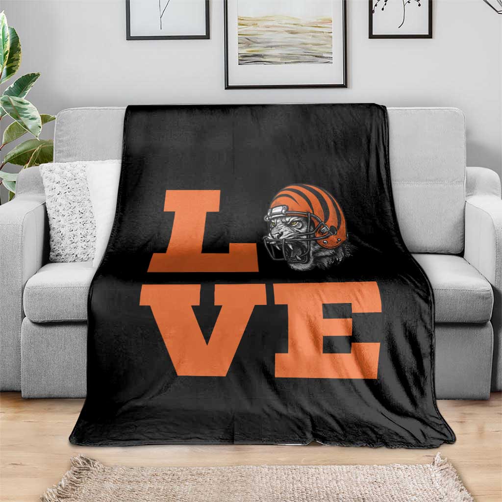 Midwest Football Pride Throw Blanket Game Day Gift TS12 Print Your Wear