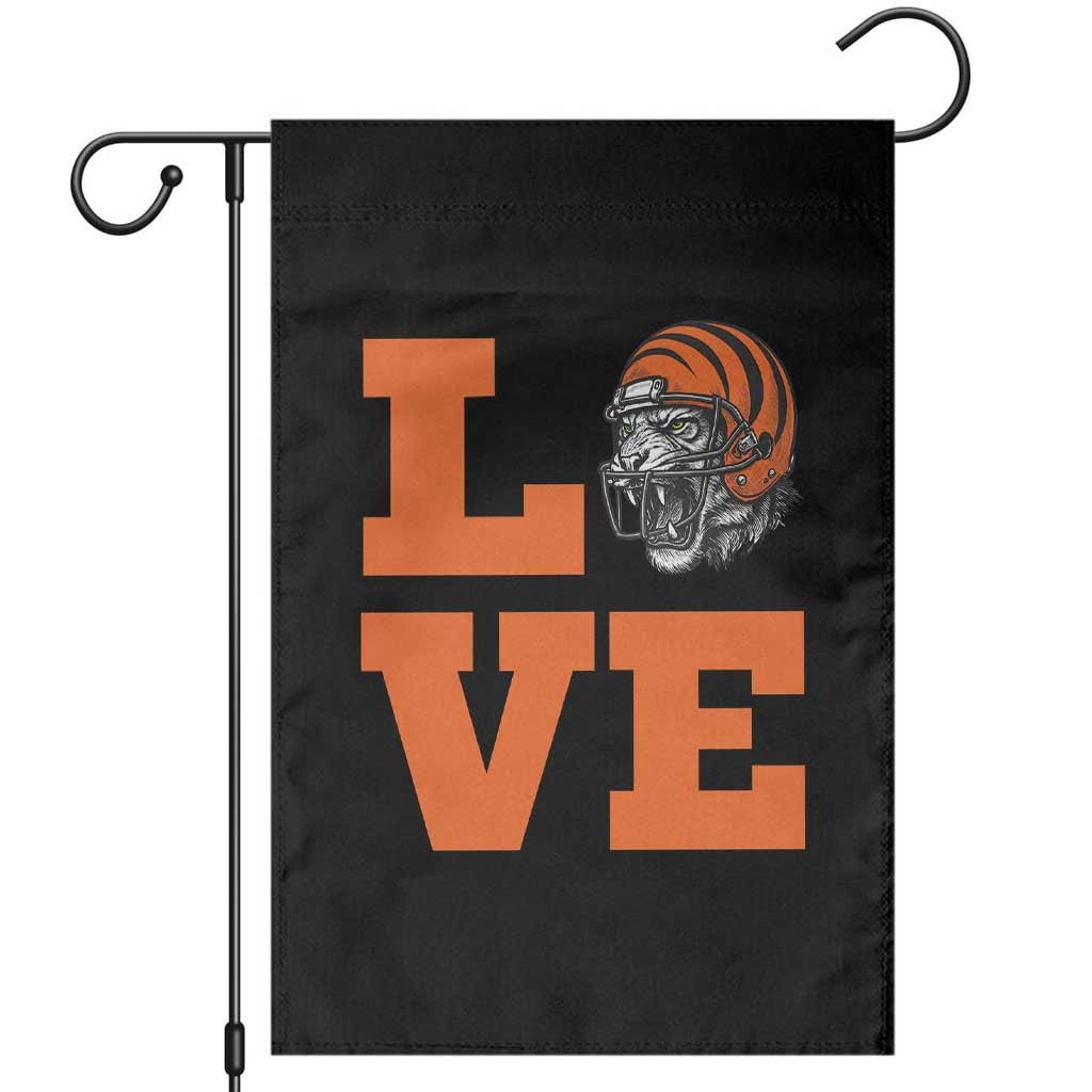 Midwest Football Pride Garden Flag Game Day Gift TS12 Black Print Your Wear