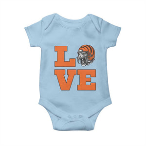 Midwest Football Pride Baby Onesie Game Day Gift TS12 Light Blue Print Your Wear