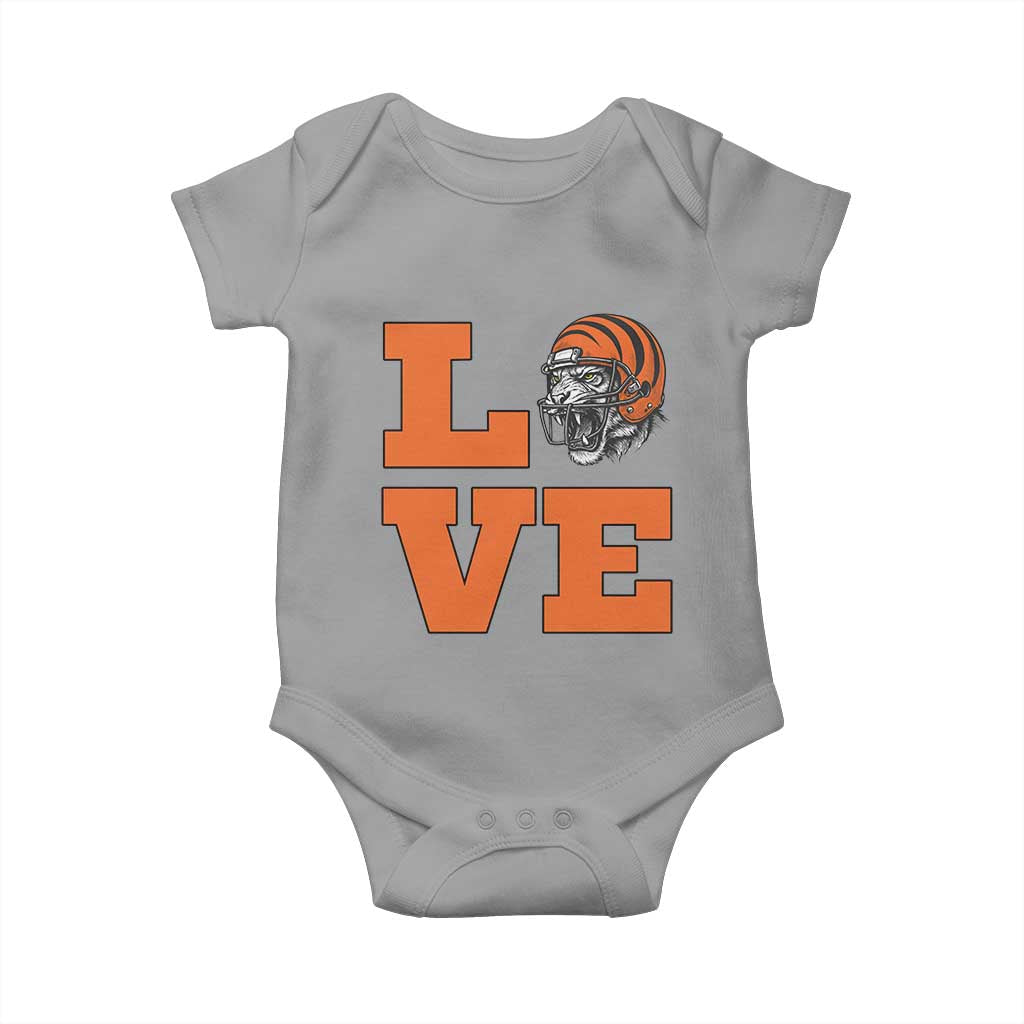 Midwest Football Pride Baby Onesie Game Day Gift TS12 Sport Gray Print Your Wear