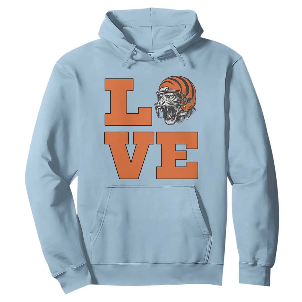 Midwest Football Pride Hoodie Game Day Gift TS12 Light Blue Print Your Wear