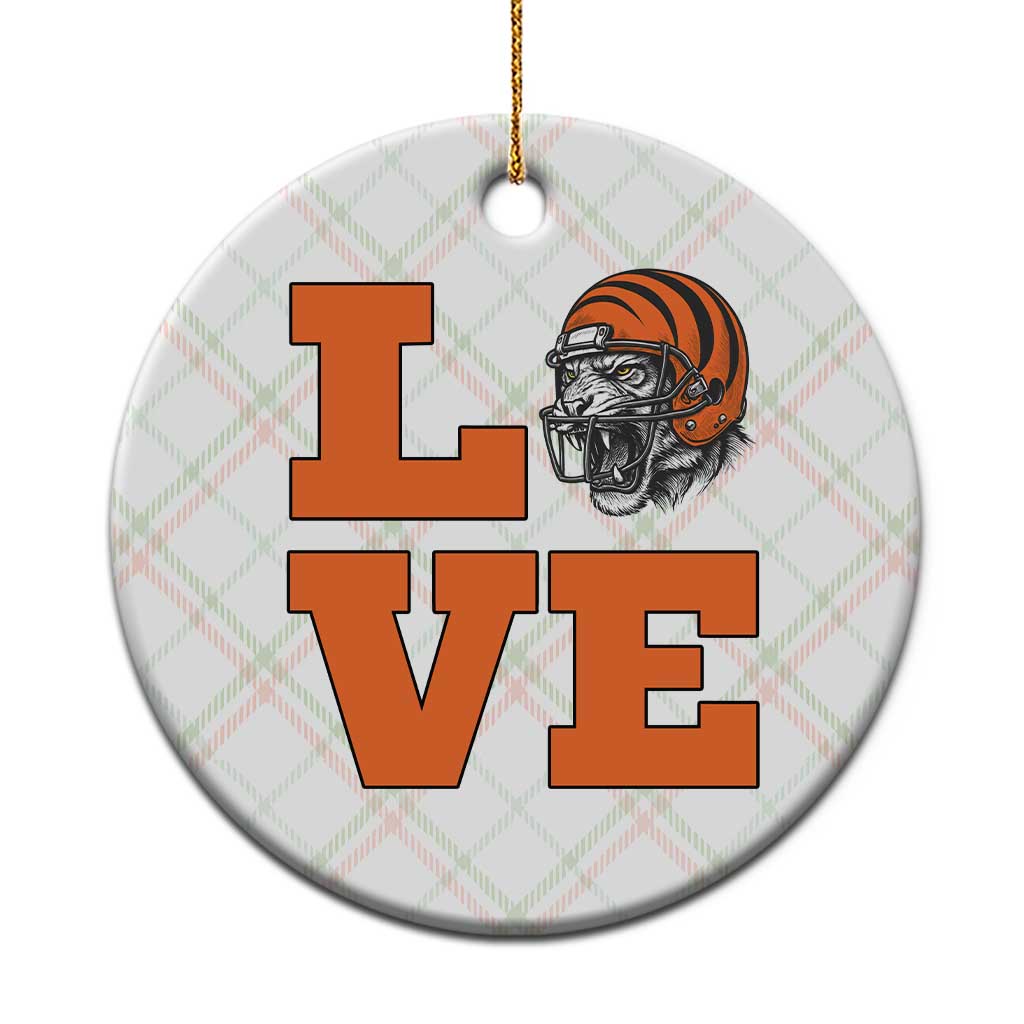 Midwest Football Pride Ceramic Ornament Game Day Gift TS12 1pc Christmas Plaid Print Your Wear