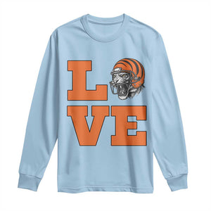 Midwest Football Pride Long Sleeve Shirt Game Day Gift TS12 Light Blue Print Your Wear