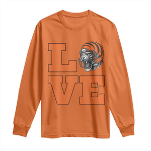 Midwest Football Pride Long Sleeve Shirt Game Day Gift TS12 Orange Print Your Wear