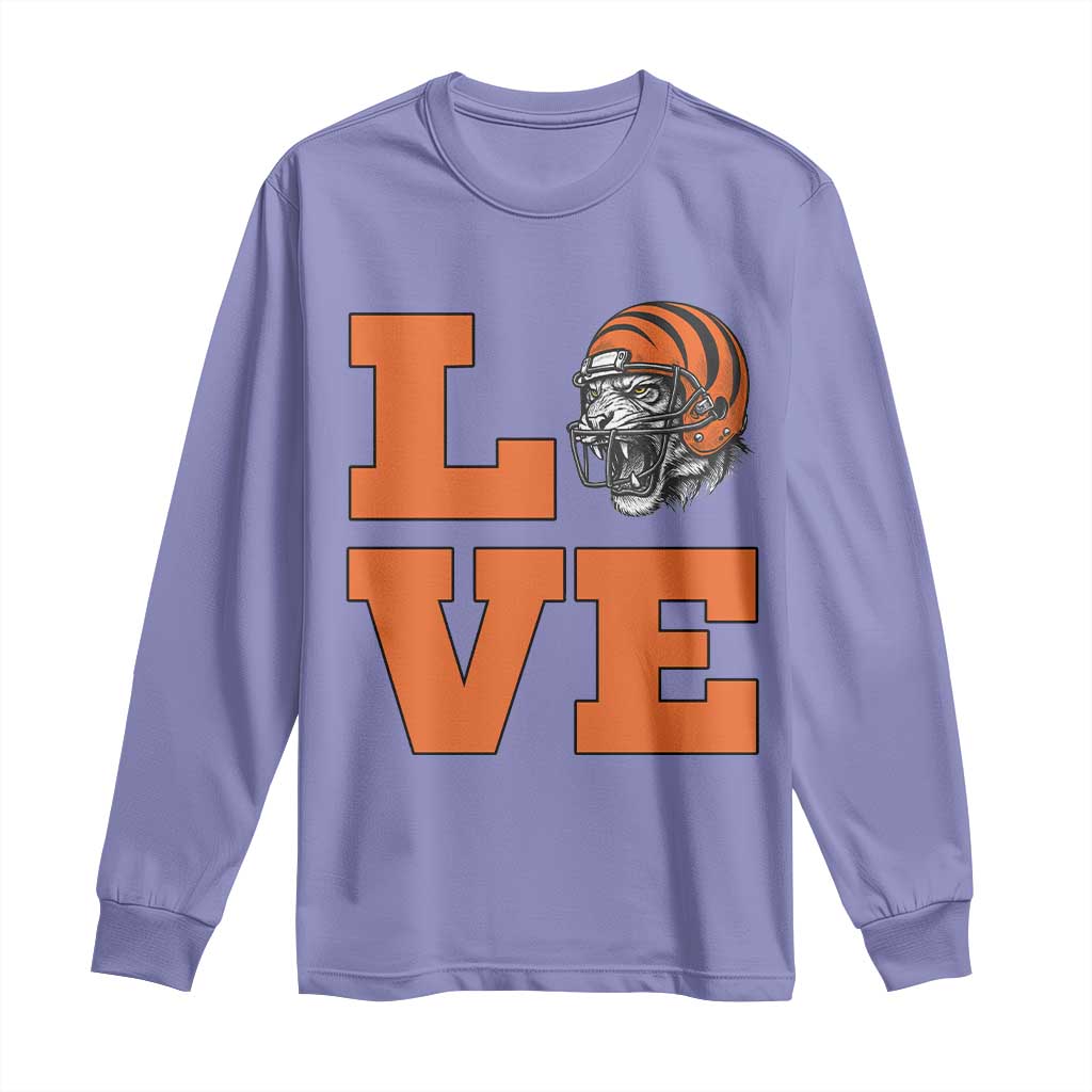 Midwest Football Pride Long Sleeve Shirt Game Day Gift TS12 Violet Print Your Wear