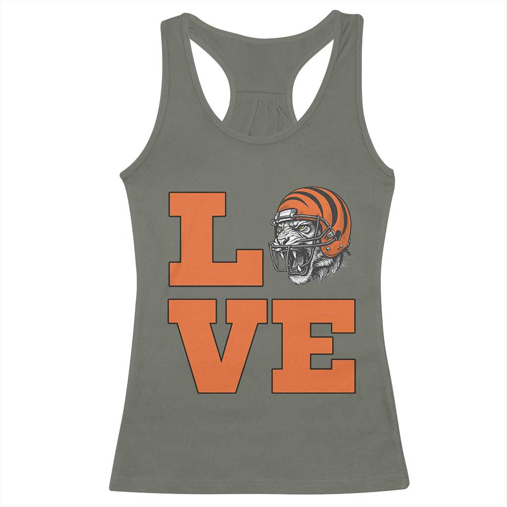 Midwest Football Pride Racerback Tank Top Game Day Gift TS12 Military Green Print Your Wear