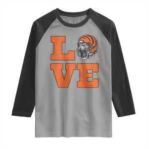 Midwest Football Pride Raglan Shirt Game Day Gift TS12 Sport Gray Black Print Your Wear