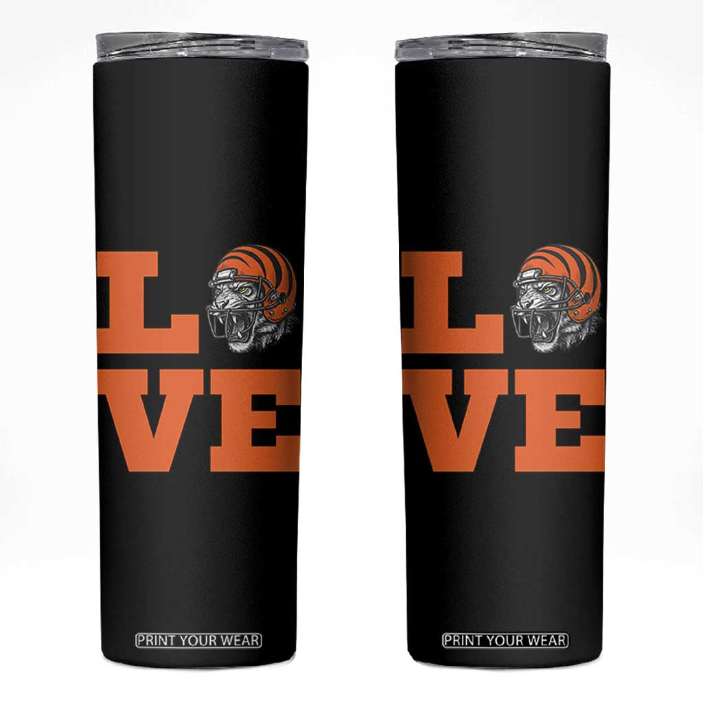 Midwest Football Pride Skinny Tumbler Game Day Gift TS12 Black Print Your Wear